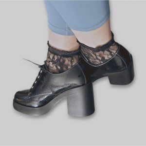 Patent Oxford Platform Lace Shoes- *New In Box* by Dirty Laundry